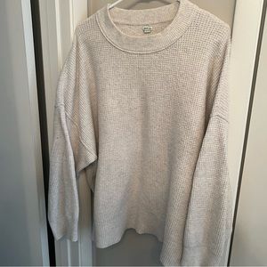 Aerie Waffle Knit Pullover